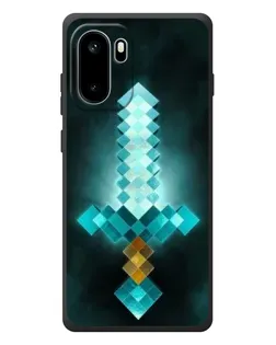 Чохол для OnePlus Ace 6 з картинкою «Алмазний меч неон»