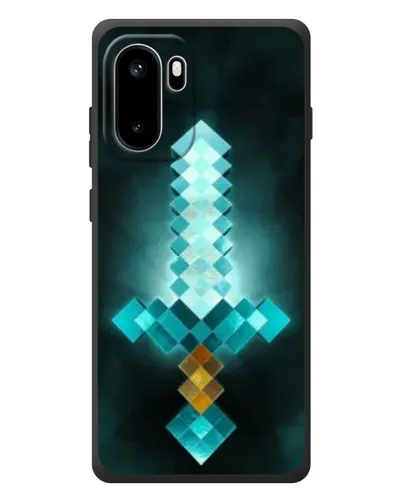 Чохол для OnePlus Ace 6 з картинкою «Алмазний меч неон»