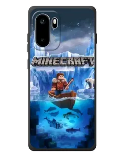 Чохол для OnePlus Ace 6 з картинкою «Minecraft льодянийсвіт»
