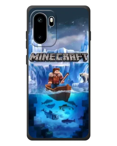 Чохол для OnePlus Ace 6 з картинкою «Minecraft льодянийсвіт»