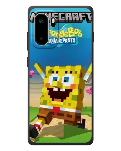 Чохол для OnePlus Ace 6 з картинкою «Губка Боб Minecraft» Чохол для OnePlus Ace 6 з картинкою «Губка Боб Minecraft»