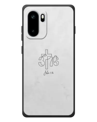 Чехол для OnePlus Ace 6 с картинкой «Иоанна 3:16 Крест» Чехол для OnePlus Ace 6 с картинкой «Иоанна 3:16 Крест»