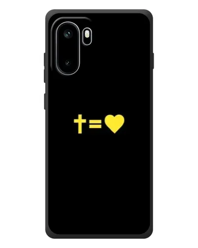 Чехол для OnePlus Ace 6 с картинкой «Сердце и Крест» Чехол для OnePlus Ace 6 с картинкой «Сердце и Крест»