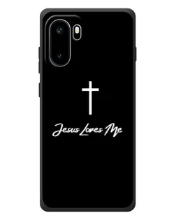 Чехол для OnePlus Ace 6 с картинкой «Иисус любит тебя»