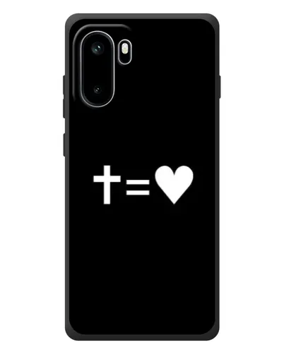 Чехол для OnePlus Ace 6 с картинкой «Крест и Сердце» Чехол для OnePlus Ace 6 с картинкой «Крест и Сердце»