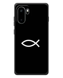 Чехол для OnePlus Ace 6 с картинкой «Символ рыбы Jesus» Чехол для OnePlus Ace 6 с картинкой «Символ рыбы Jesus»