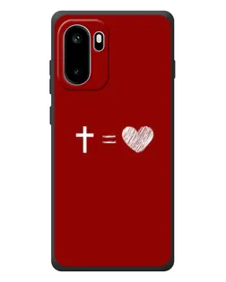 Чехол для OnePlus Ace 6 с картинкой «Уравнение любви» Чехол для OnePlus Ace 6 с картинкой «Уравнение любви»