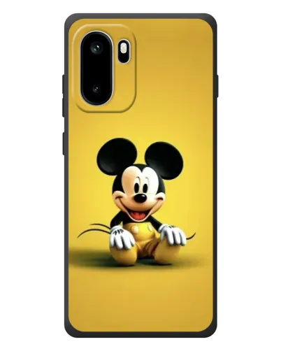 Чехол для OnePlus Ace 6 с картинкой «Микки на желтом»