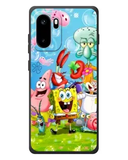 Чехол для OnePlus Ace 6 с картинкой «Губка Боб и друзья» Чехол для OnePlus Ace 6 с картинкой «Губка Боб и друзья»