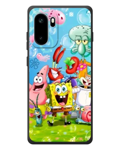 Чехол для OnePlus Ace 6 с картинкой «Губка Боб и друзья» Чехол для OnePlus Ace 6 с картинкой «Губка Боб и друзья»