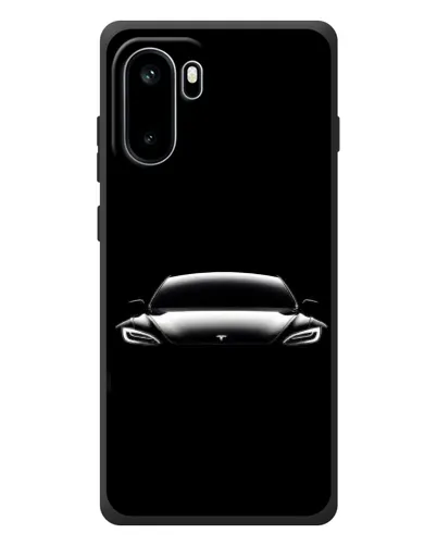 Чехол для OnePlus Ace 6 с картинкой «Фары Tesla Night» Чехол для OnePlus Ace 6 с картинкой «Фары Tesla Night»