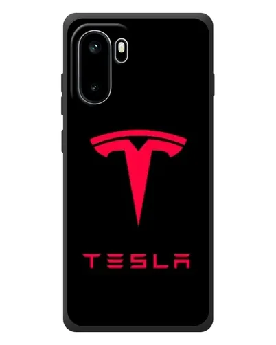 Чехол для OnePlus Ace 6 с картинкой «Tesla Red Logo» Чехол для OnePlus Ace 6 с картинкой «Tesla Red Logo»