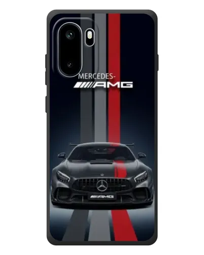Чехол для OnePlus Ace 6 с картинкой «Mercedes — белый карбон»