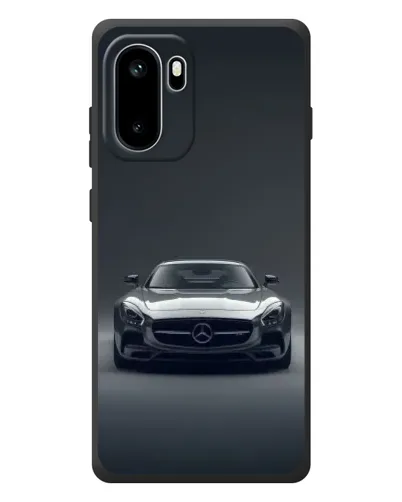 Чехол для OnePlus Ace 6 с картинкой «Mercedes на черном»