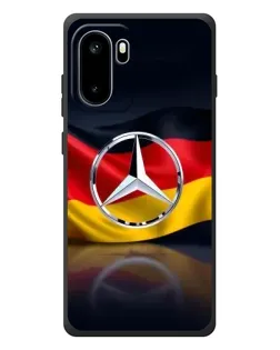 Чехол для OnePlus Ace 6 с картинкой «Mercedes — флаг Германии» Чехол для OnePlus Ace 6 с картинкой «Mercedes — флаг Германии»