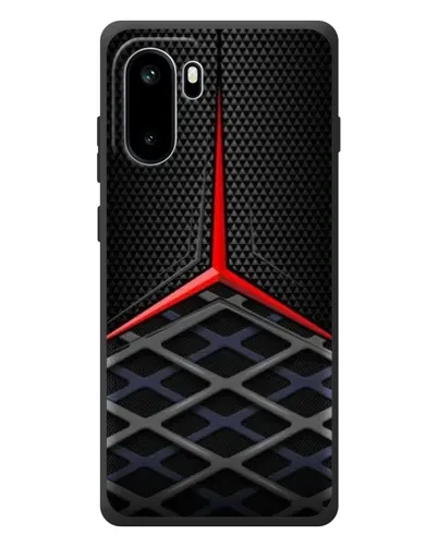 Чехол для OnePlus Ace 6 с картинкой «Mercedes Carbon Grid»