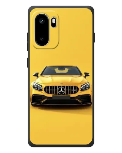Чехол для OnePlus Ace 6 с картинкой «Желтый Mercedes GT»