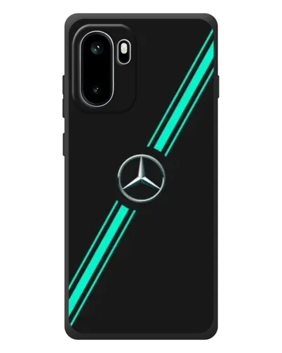 Чехол для OnePlus Ace 6 с картинкой «Спортивные линии Mercedes» Чехол для OnePlus Ace 6 с картинкой «Спортивные линии Mercedes»