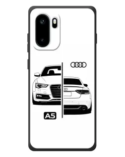 Чохол для OnePlus Ace 6 з картинкою «Audi — контрастний дизайн» Чохол для OnePlus Ace 6 з картинкою «Audi — контрастний дизайн»