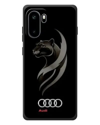 Чехол для OnePlus Ace 6 с картинкой «Графика — пантера и Audi» Чехол для OnePlus Ace 6 с картинкой «Графика — пантера и Audi»