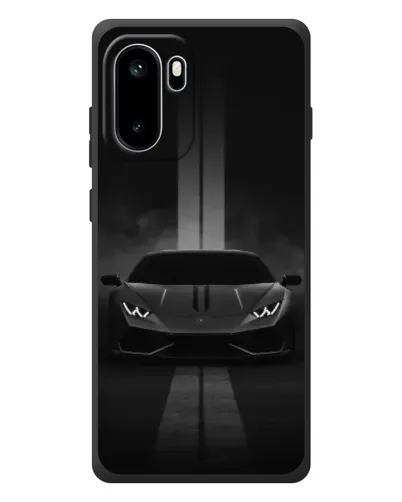 Чехол для OnePlus Ace 6 с картинкой «Lamborghini симметрия дорог»