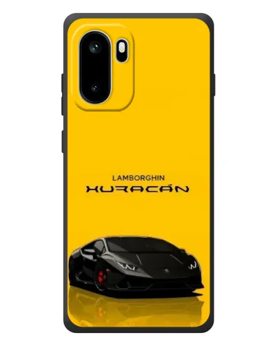 Чехол для OnePlus Ace 6 с картинкой «Lamborghini Huracan черный»