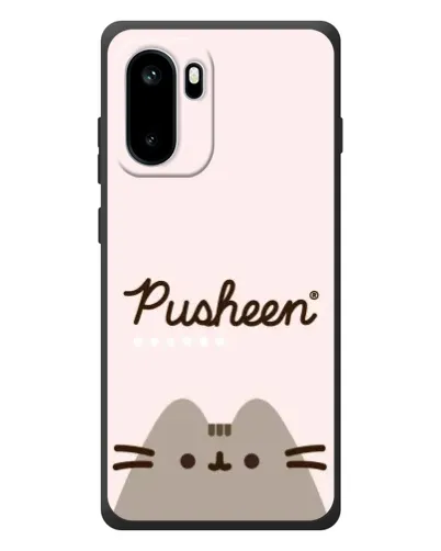 Чохол для OnePlus Ace 6 з картинкою «Pusheen логотип»