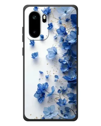 Чехол для OnePlus Ace 6 с картинкой «Голубой цветочный каскад» Чехол для OnePlus Ace 6 с картинкой «Голубой цветочный каскад»