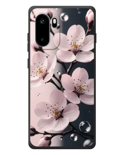 Чохол для OnePlus Ace 6 з картинкою «Ніжня сакура та краплі» Чохол для OnePlus Ace 6 з картинкою «Ніжня сакура та краплі»