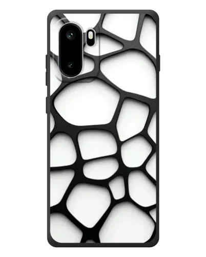 Чохол для OnePlus Ace 6 з картинкою «Біла об'ємна сітка» Чохол для OnePlus Ace 6 з картинкою «Біла об'ємна сітка»