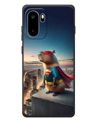 Чохол для OnePlus Ace 6 з картинкою «Капі-мен супергерой»
