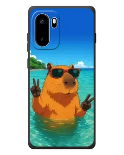 Чохол для OnePlus Ace 6 з картинкою «Морська капібара»