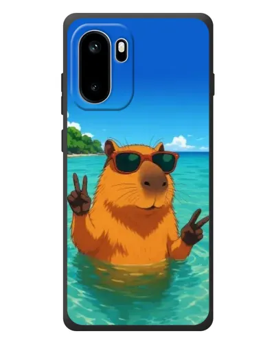 Чохол для OnePlus Ace 6 з картинкою «Морська капібара»