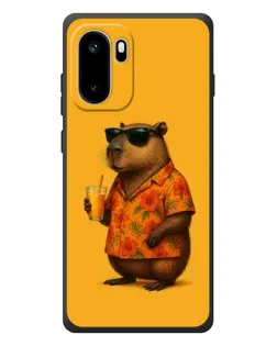 Чохол для OnePlus Ace 6 з картинкою «Капібара на відпочинку»