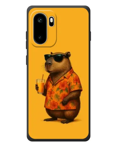 Чохол для OnePlus Ace 6 з картинкою «Капібара на відпочинку»