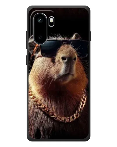 Чохол для OnePlus Ace 6 з картинкою «Капібара золотий ланцюг»
