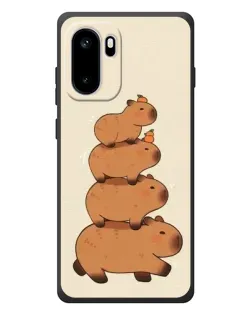 Чохол для OnePlus Ace 6 з картинкою «Вежа з капібар»