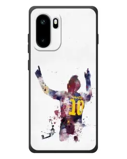 Чехол для OnePlus Ace 6 с картинкой «Акварельный Месси Барселона»