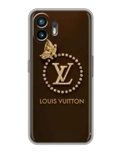 Чехол для OnePlus Ace 6T с картинкой «LV — золотая печать»