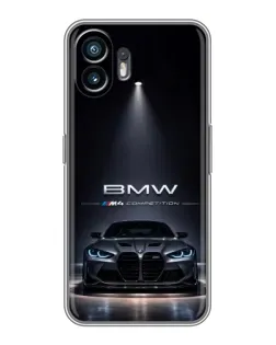 Чохол для OnePlus Ace 6T з картинкою «BMW крізь нічне місто» Чохол для OnePlus Ace 6T з картинкою «BMW крізь нічне місто»