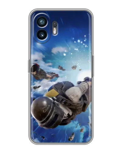 Чохол для OnePlus Ace 6T з картинкою «Десант PUBG — стрибок» Чохол для OnePlus Ace 6T з картинкою «Десант PUBG — стрибок»