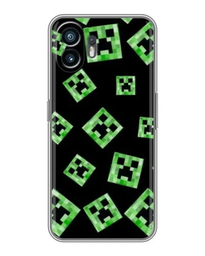 Чехол для OnePlus Ace 6T с картинкой «Паттерн с криперами» Чехол для OnePlus Ace 6T с картинкой «Паттерн с криперами»
