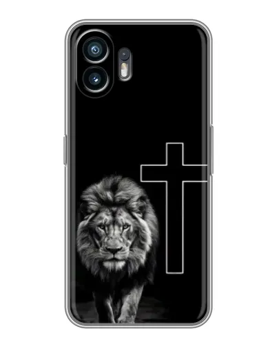 Чохол для OnePlus Ace 6T з картинкою «Лев та Хрест» Чохол для OnePlus Ace 6T з картинкою «Лев та Хрест»