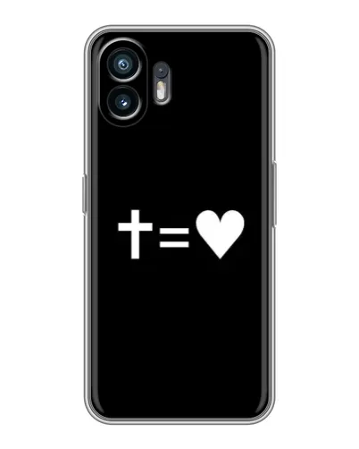 Чохол для OnePlus Ace 6T з картинкою «Хрест та Серце» Чохол для OnePlus Ace 6T з картинкою «Хрест та Серце»
