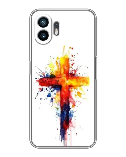 Чохол для OnePlus Ace 6T з картинкою «Акварельний хрест» Чохол для OnePlus Ace 6T з картинкою «Акварельний хрест»