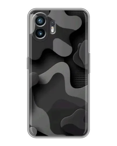 Чехол для OnePlus Ace 6T с картинкой «Темный абстрактный камуфляж»