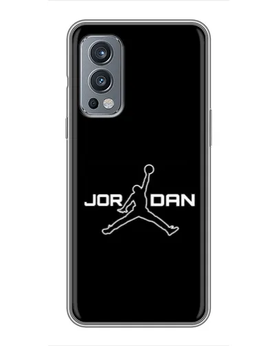 Чехол для OnePlus Nord 2 с картинкой «Nike Pink Swirl»