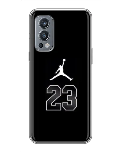 Чехол для OnePlus Nord 2 с картинкой «Jordan Flight 23»