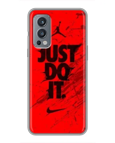 Чехол для OnePlus Nord 2 с картинкой «Nike Just Do It»
