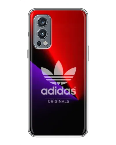 Чехол для OnePlus Nord 2 с картинкой «Adidas Red Neon» Чехол для OnePlus Nord 2 с картинкой «Adidas Red Neon»